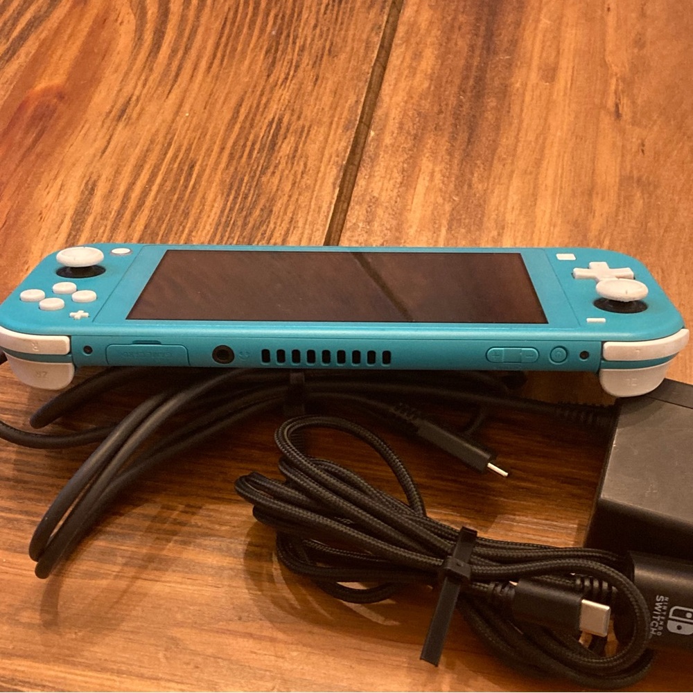 Nintendo Switch Lite HDH-001 32GB Portable Video Game System - Turquoise Tested - Picture 6 of 7